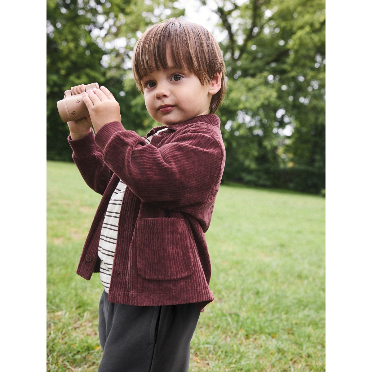 Veste, haut et pantalon, 3 pièces rouge bordeaux, NEXT