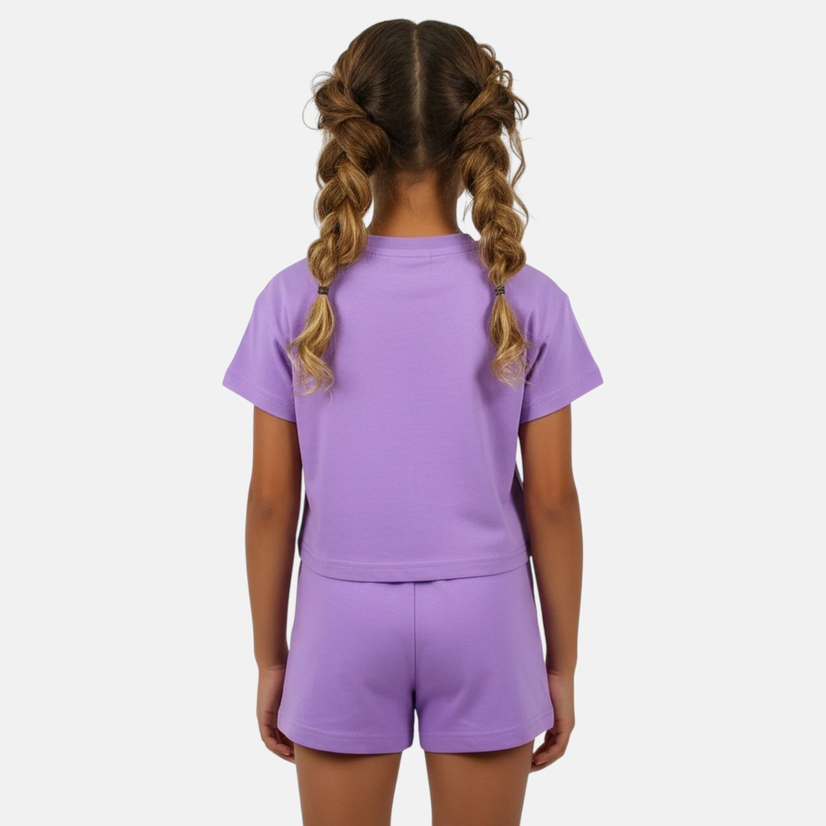 Pack de 2 T-shirts et short violet, ELLESSE