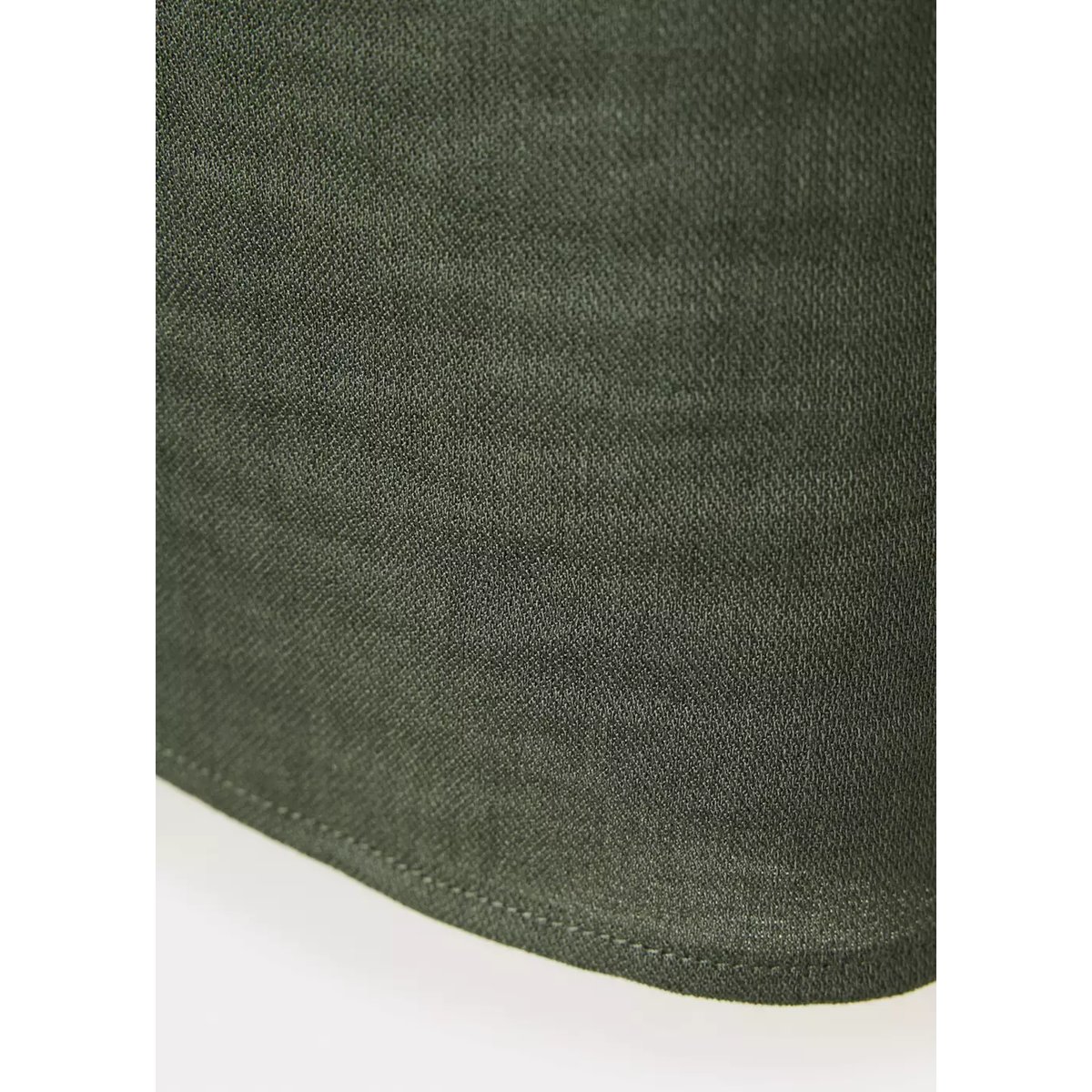 Blouse fluide à manches retroussées vert, MANGO
