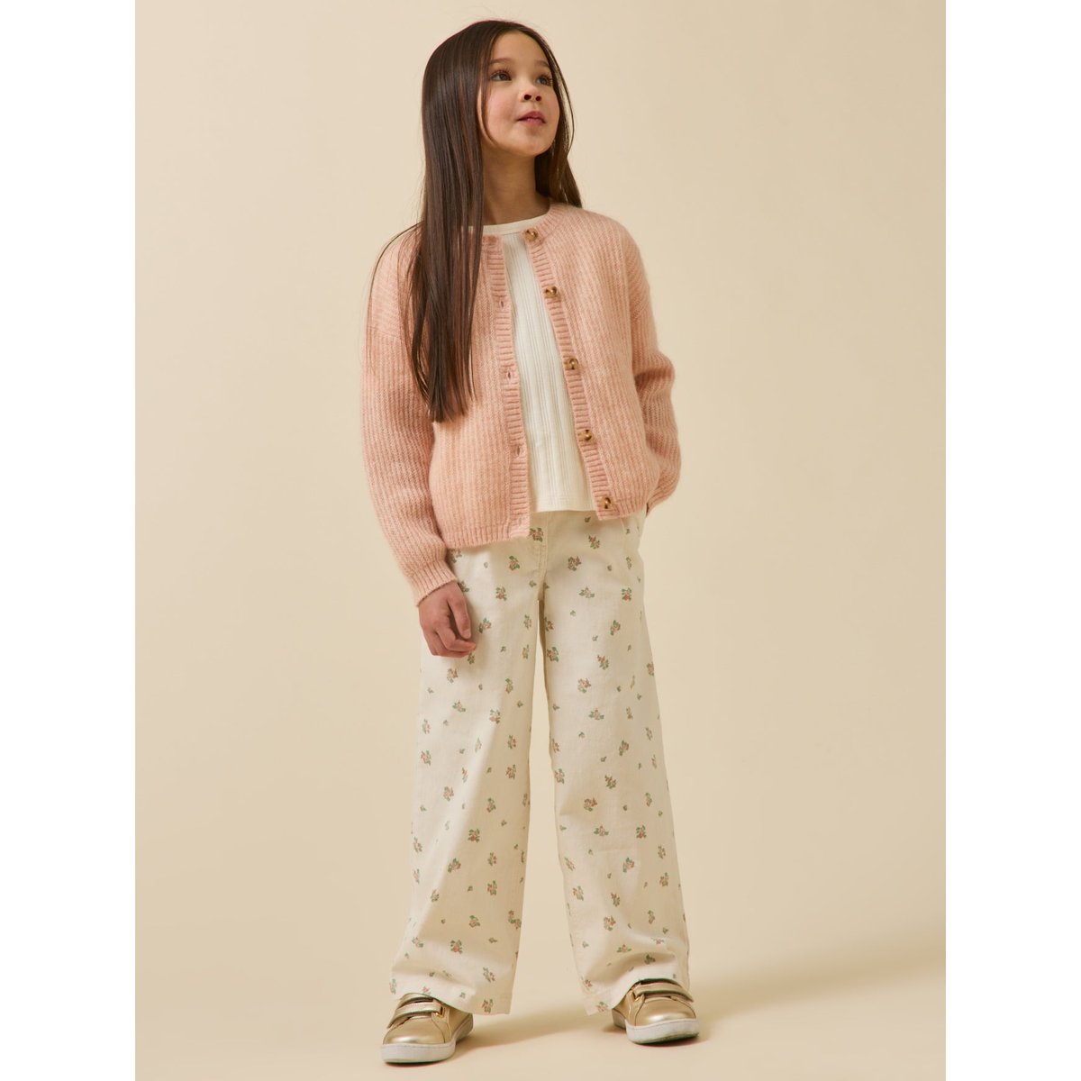 Pantalon large imprimé imprimé baies, CYRILLUS