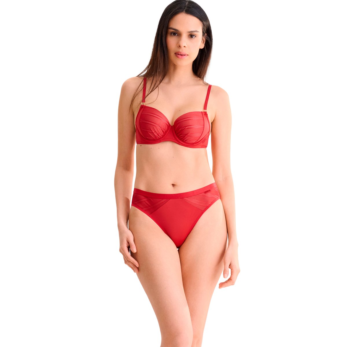 Soutien-gorge préformé PRINCESS rouge, LISCA