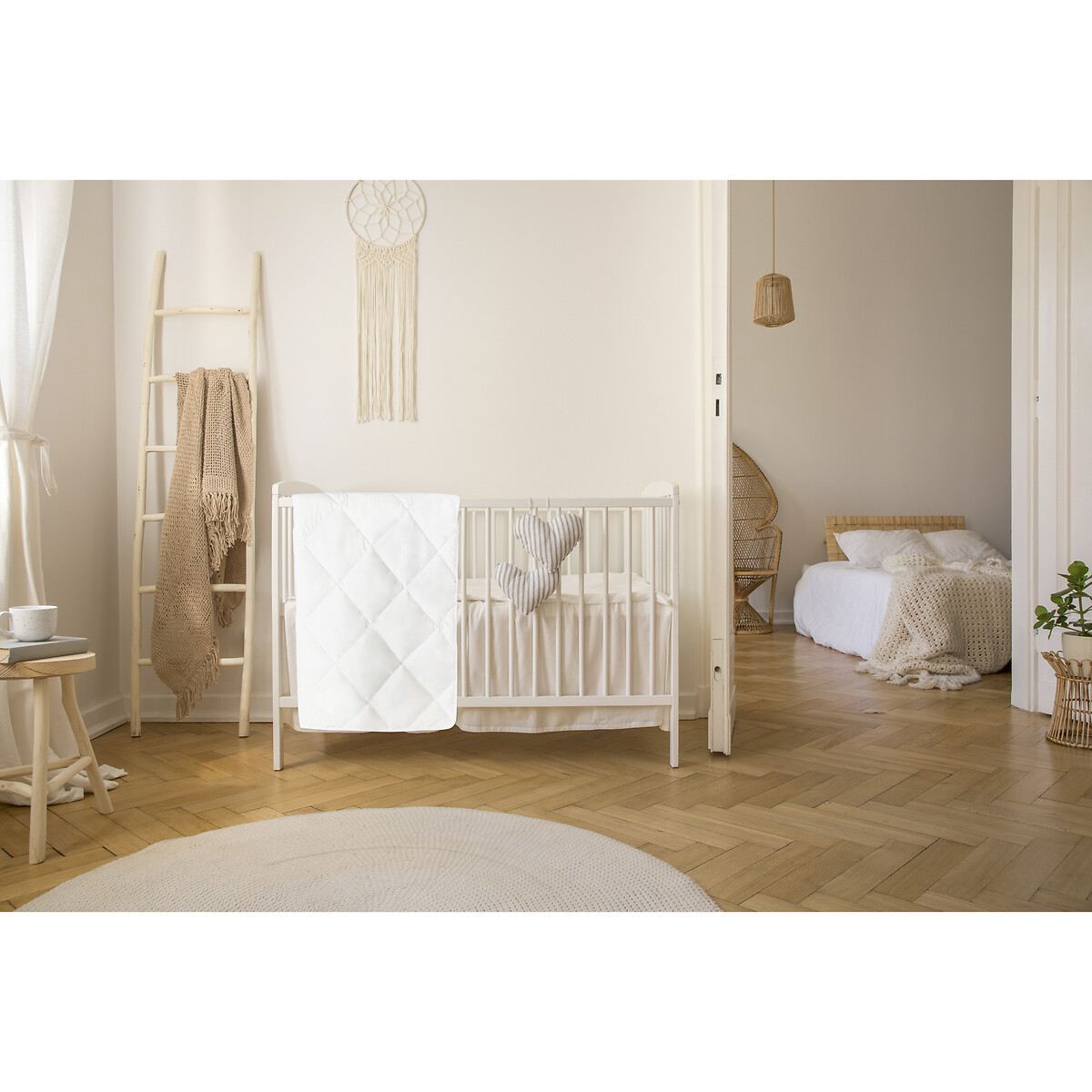 Couette bébé 75 x 120 cm blanc, LA REDOUTE INTERIEURS