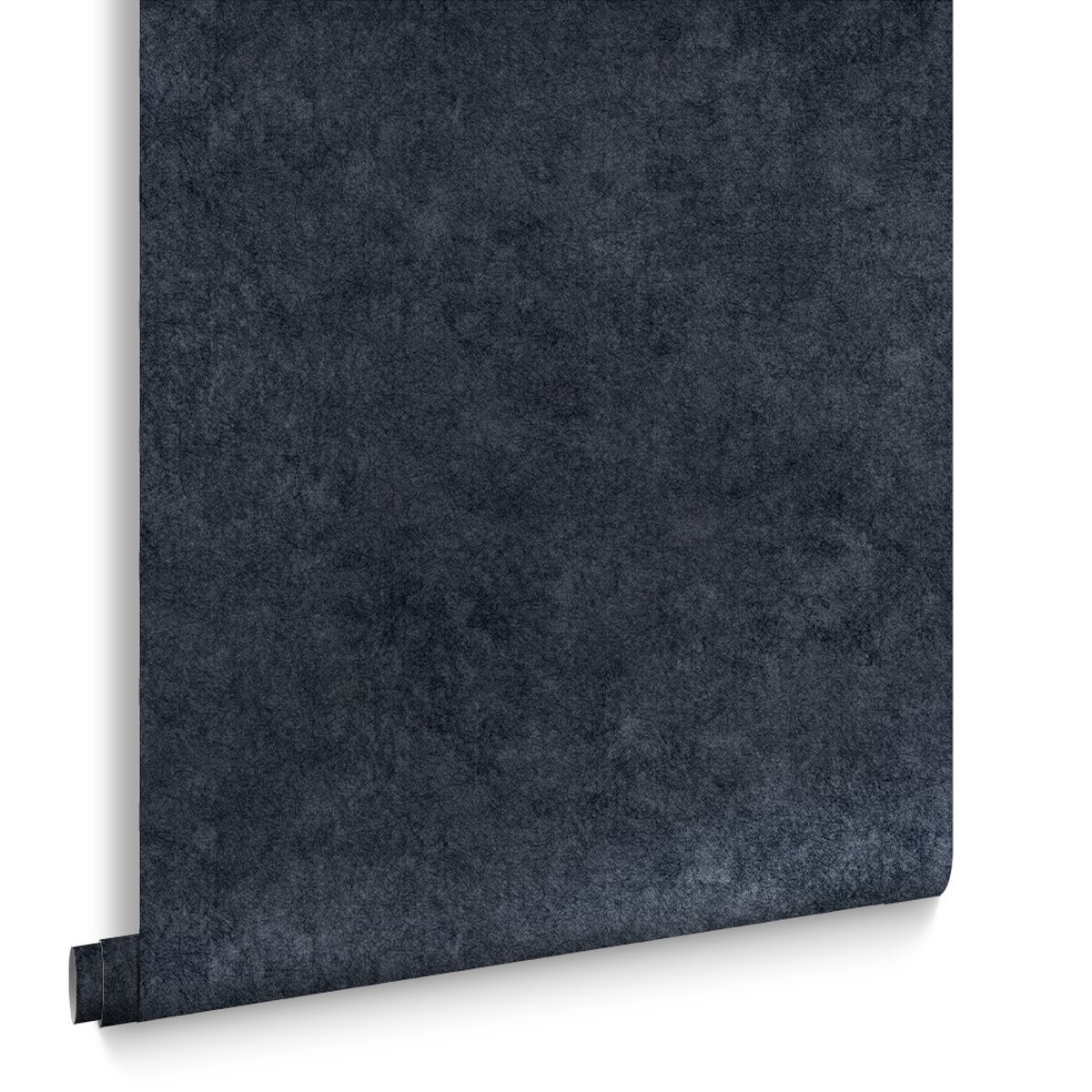 Papier peint minuit Texture Plain bleu, GRAHAM ET BROWN