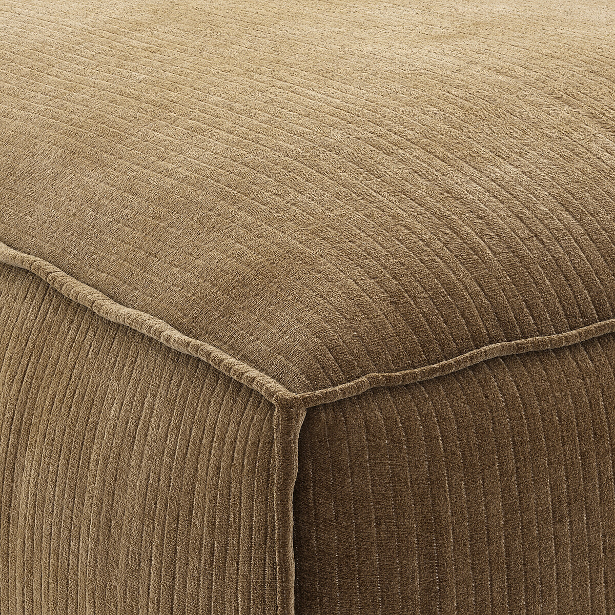 Meridian SEVEN für modulares Sofa, in Vintage-Cord bronzefarben                          , LA REDOUTE INTERIEURS