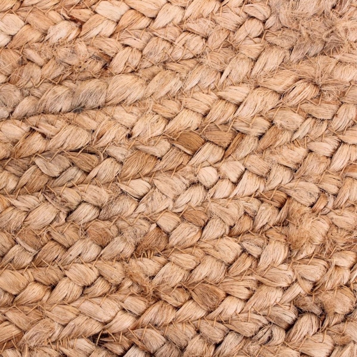 Tapis rond en jute 120cm naturel, ORNAMI