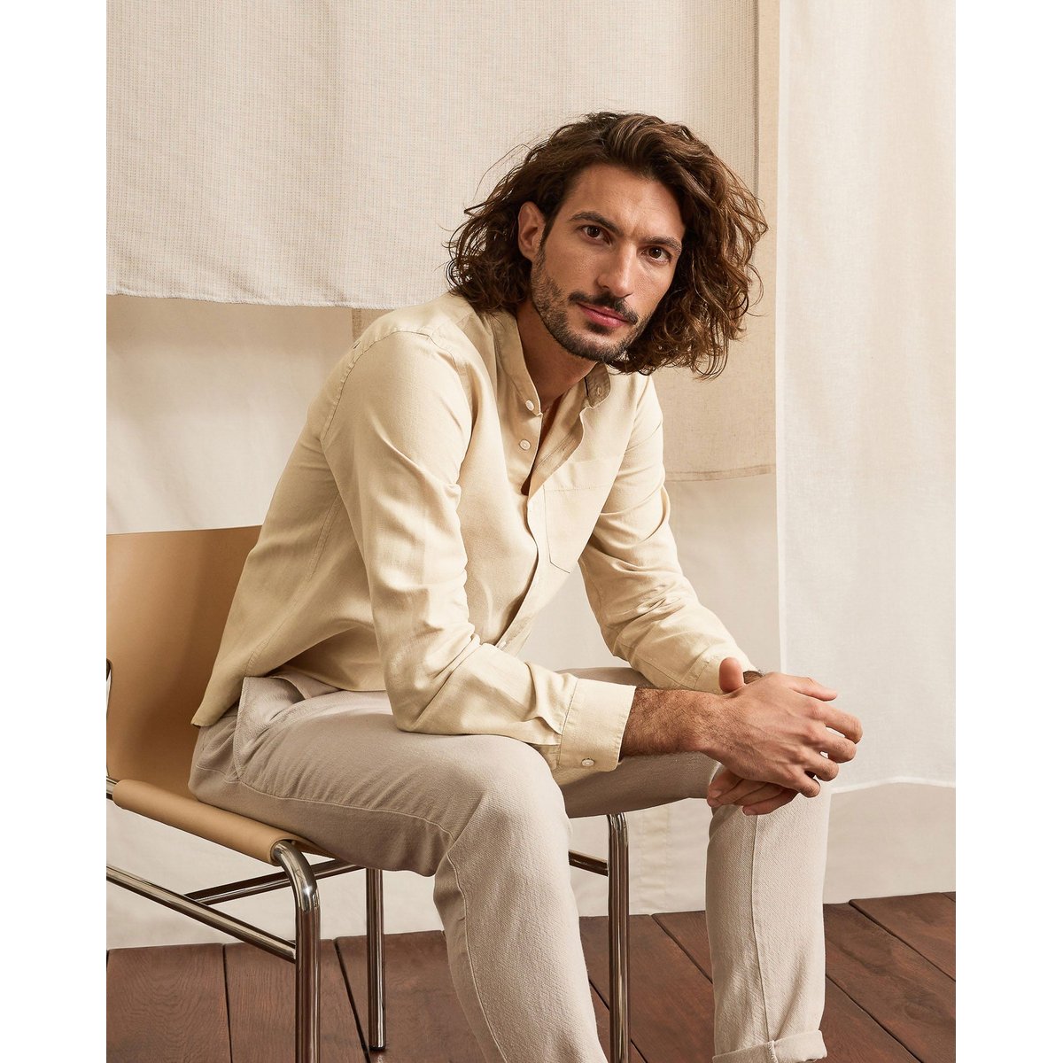 Chemise CHIAVARI écru, FAGUO