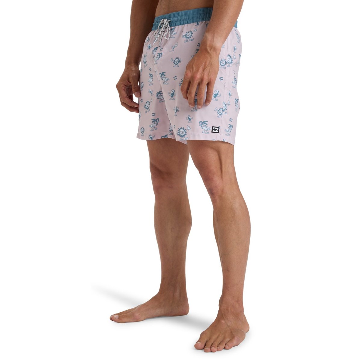 Short de bain VACAY 16" rose light pink, BILLABONG