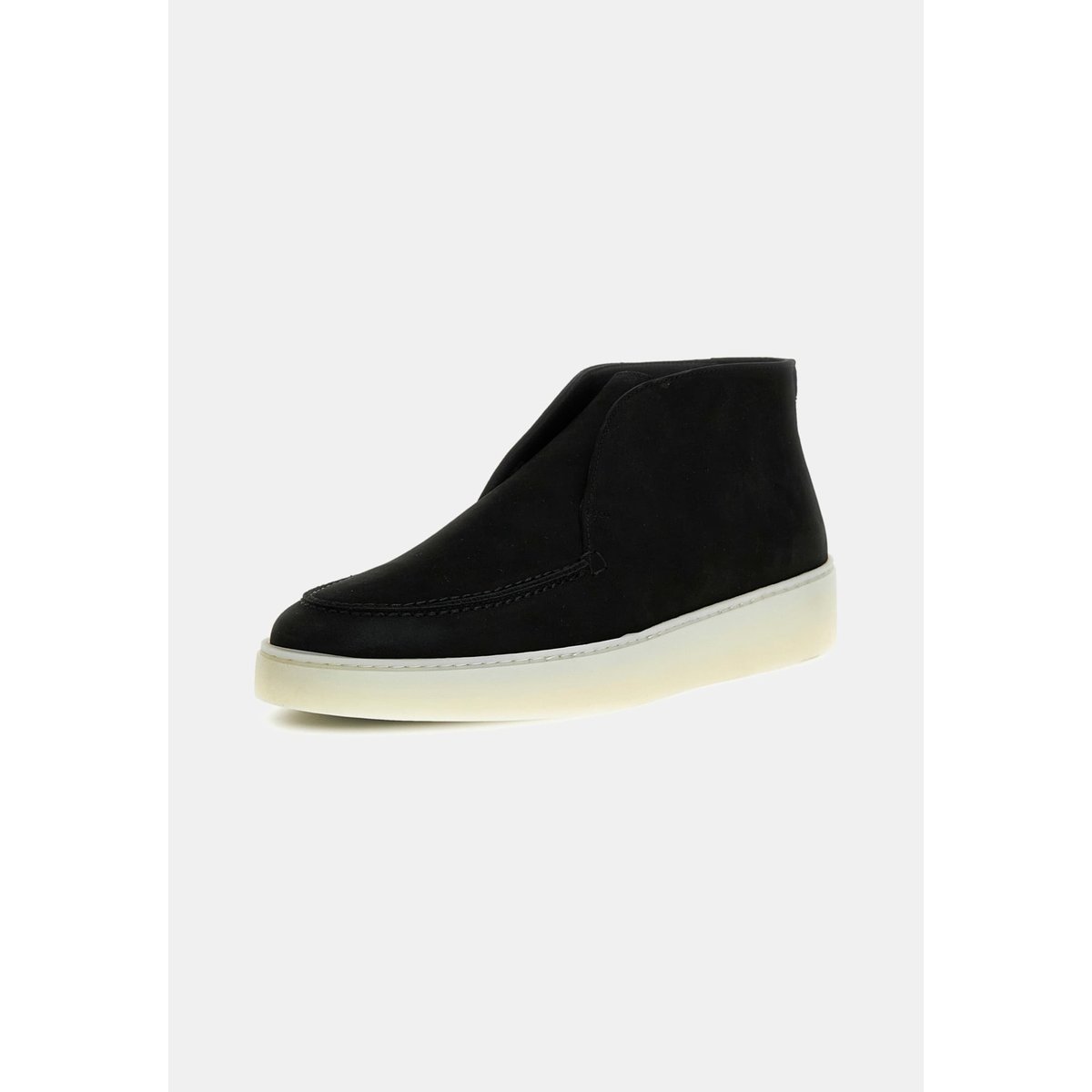 Bottines Richard Cuir Véritable noir, GUESS
