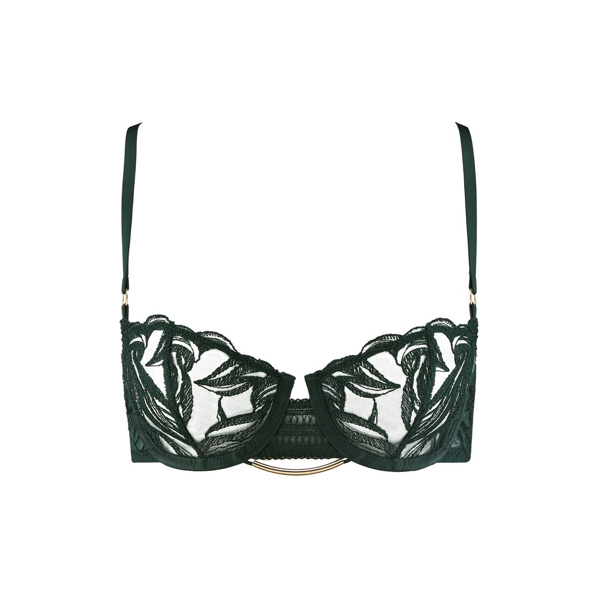 Soutien-gorge Corbeille avec armatures Into The Groove vert, AUBADE