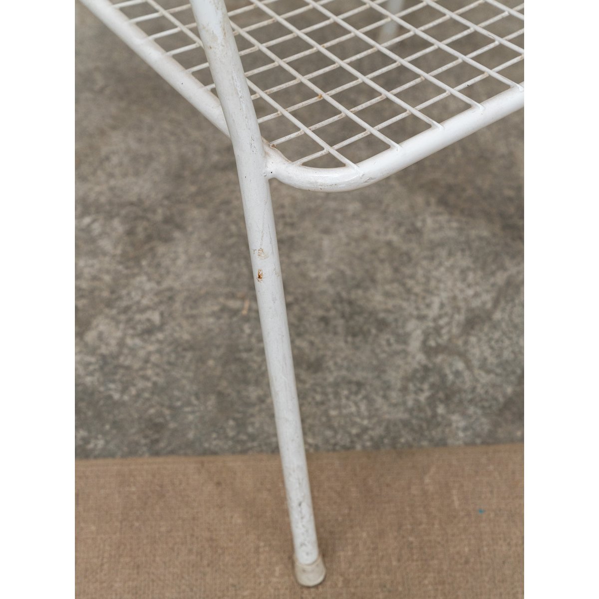 Chaise de jardin blanche EMU Alma N°1697 - Bon état blanc, DEBONGOUT