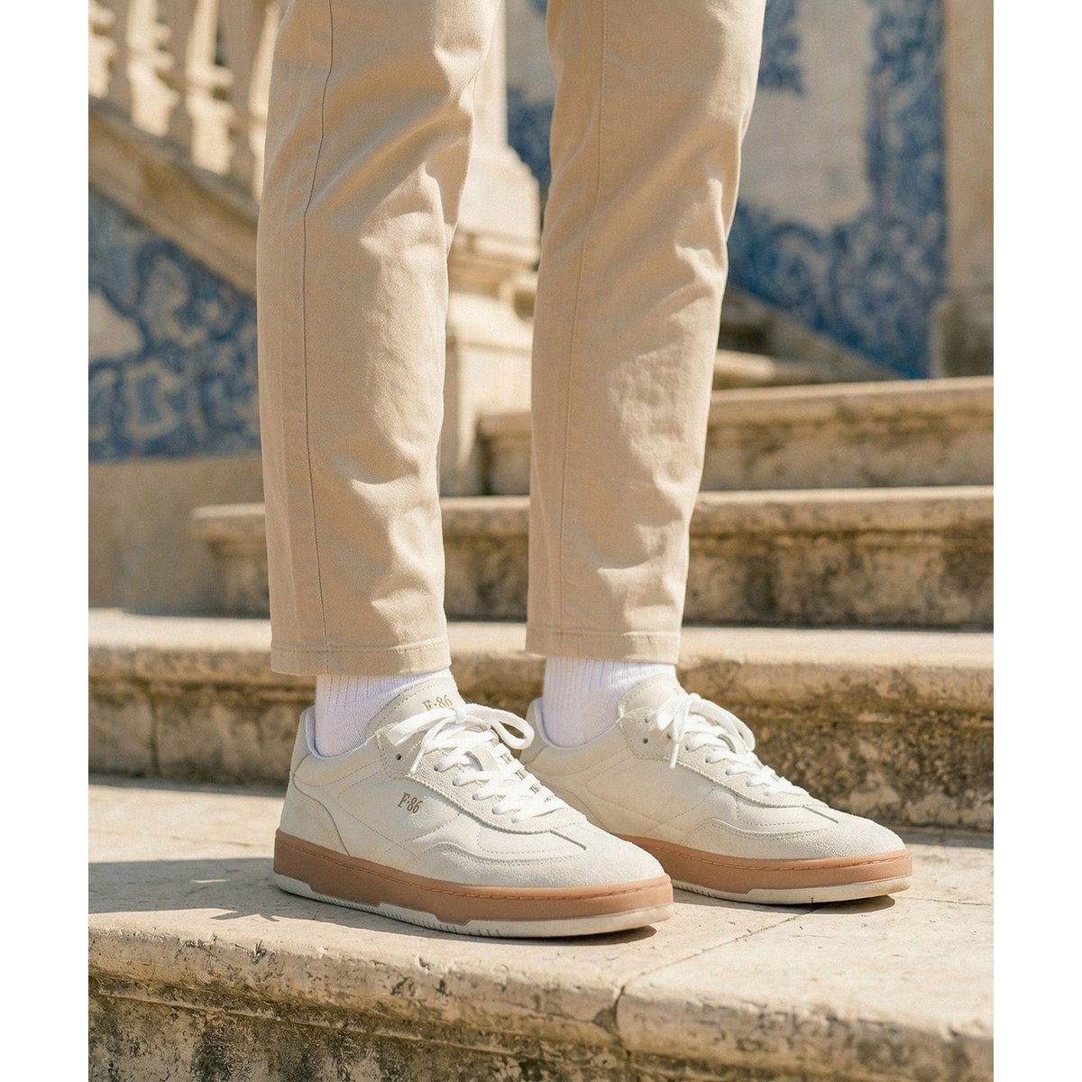 Sneakers JULES blanc, FINSBURY