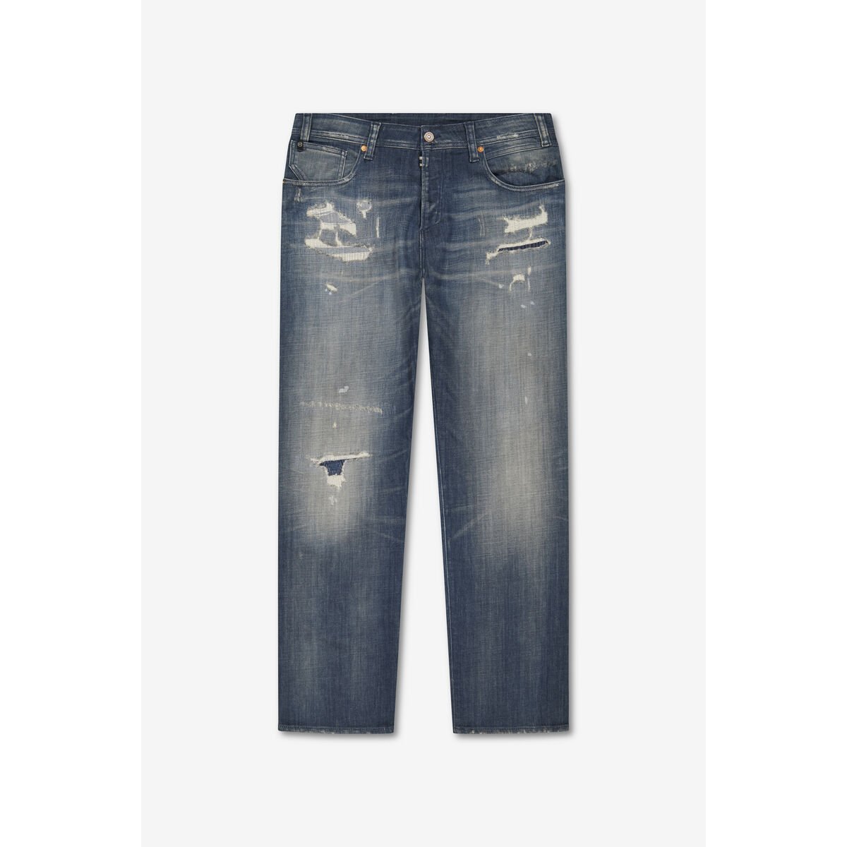 Jeans loose, large 800/60 loose , longueur 34 blue, LE TEMPS DES CERISES