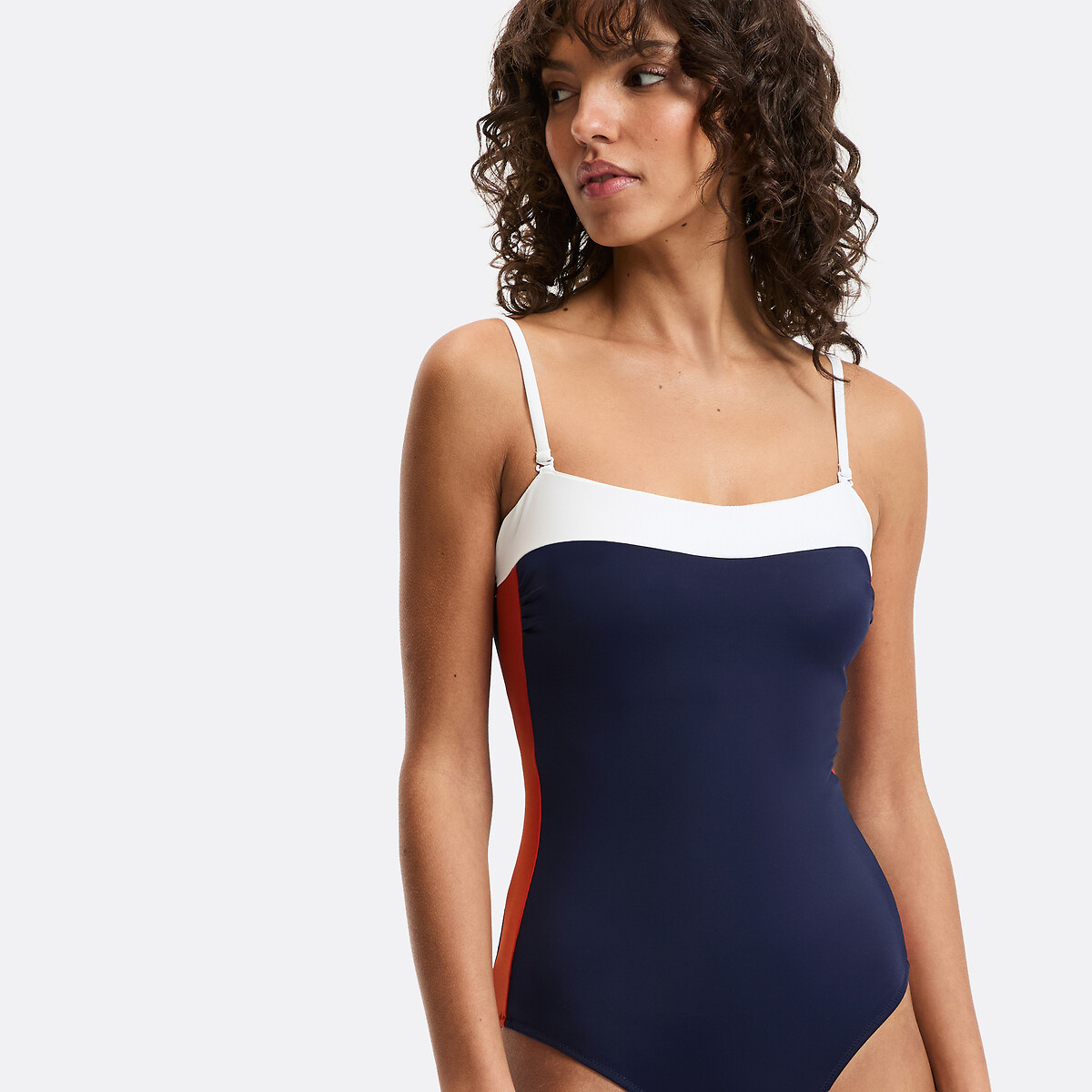 Bustier Swimsuit navy, ANNE WEYBURN