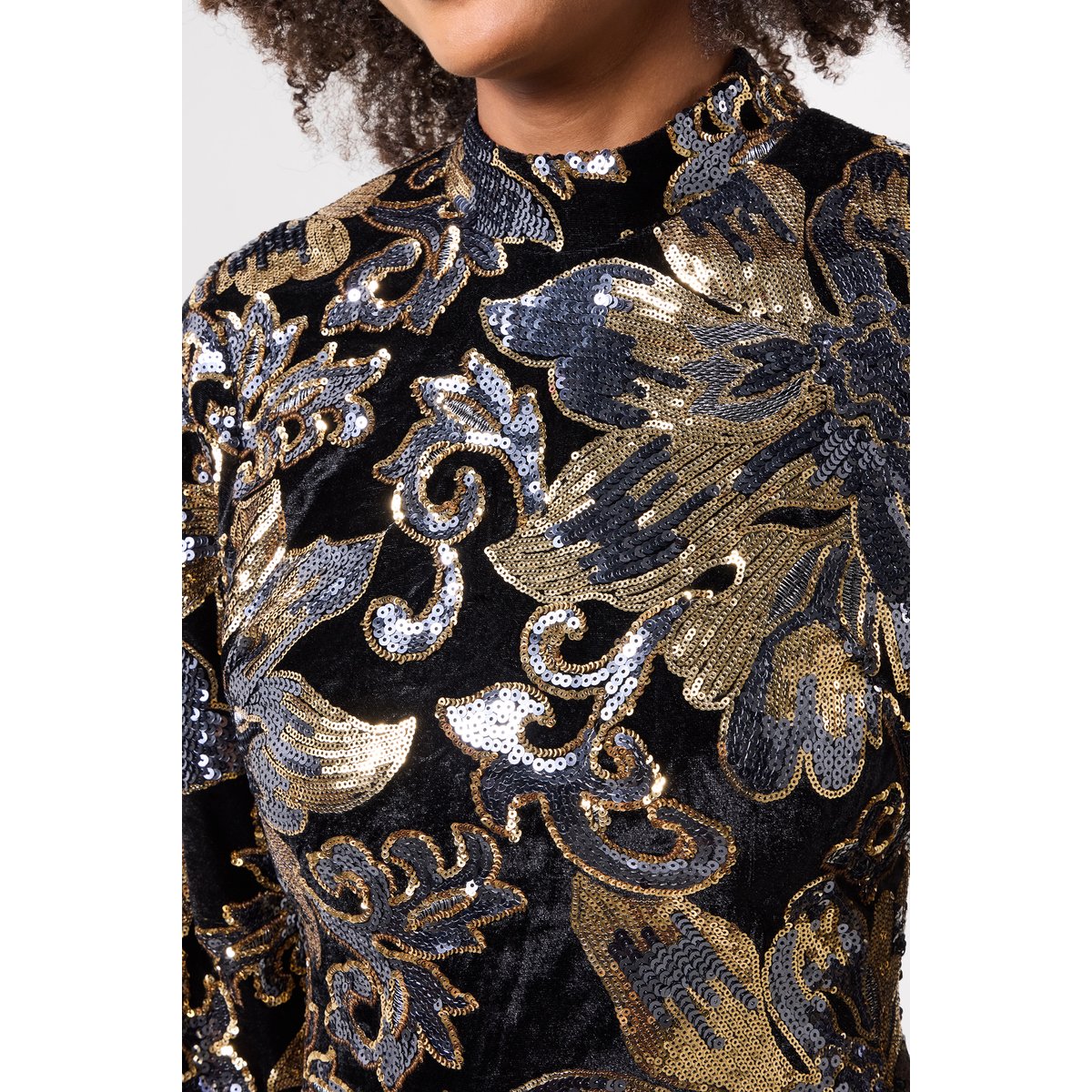 Robe Courte Boutique Tout en Éclat noir, JOE BROWNS