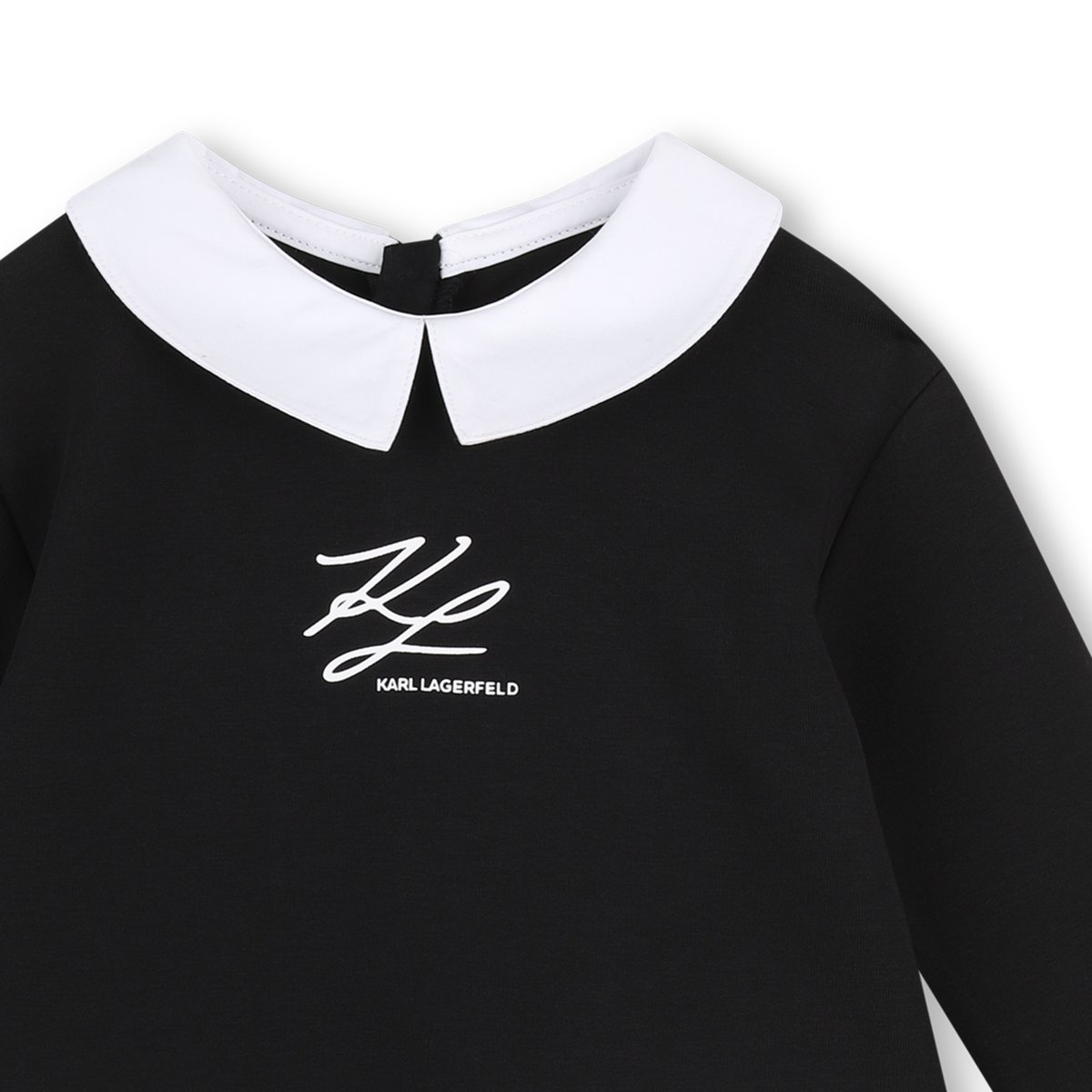 Robe manches longues black, KARL LAGERFELD KIDS