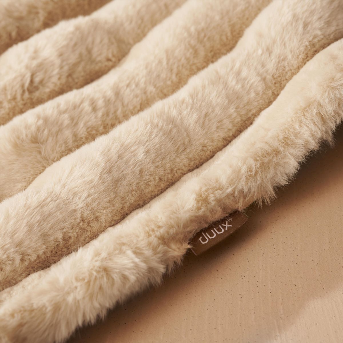 Couverture chauffante DXOB01 YENTL Beige couleur unique, DUUX