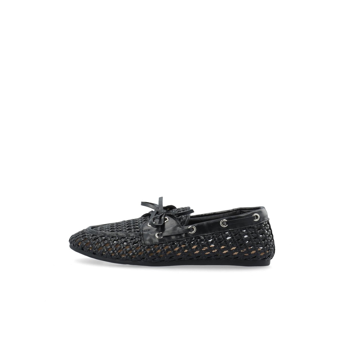 Chaussures Bateau black1, BIANCO
