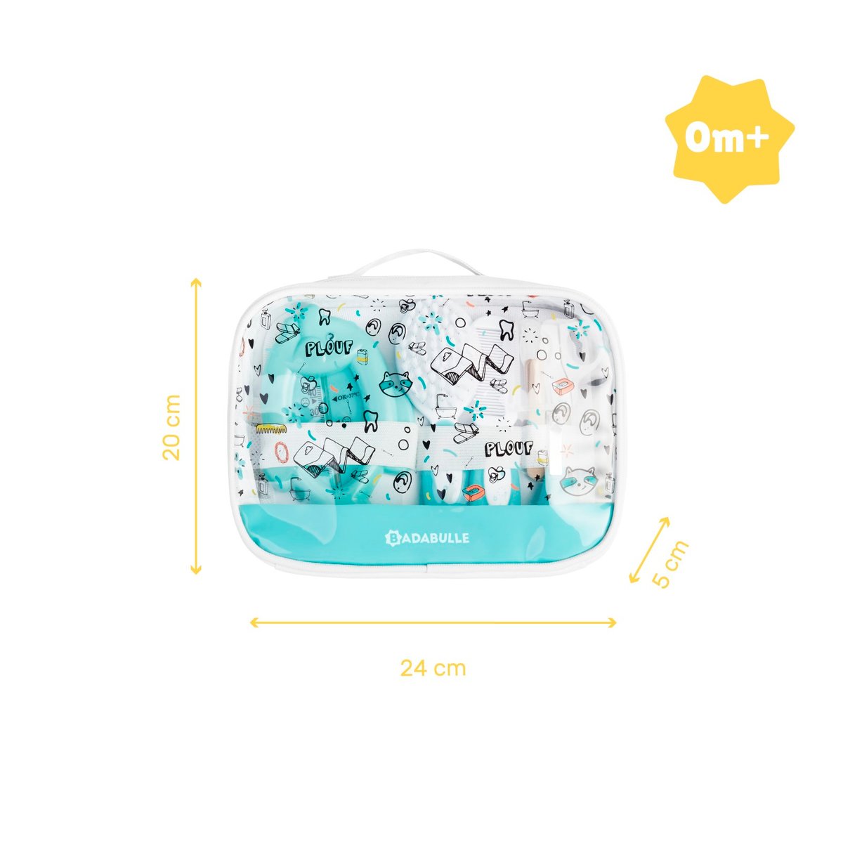 Trousse de soin Plouf bleu, BADABULLE