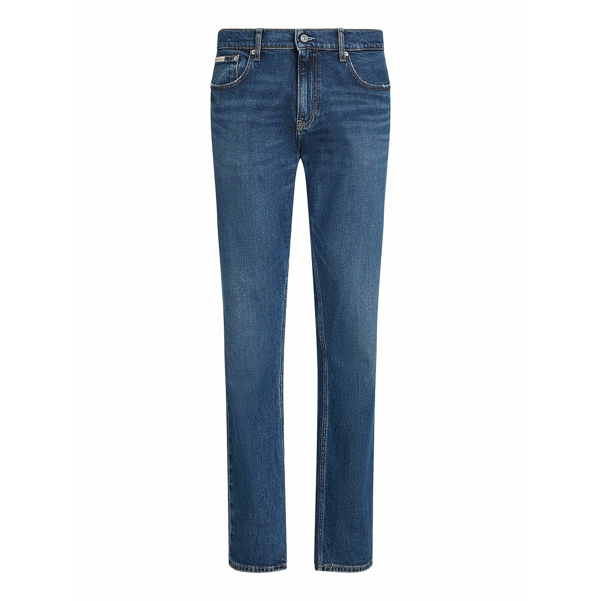 Slim straight jeans denim blauw, CALVIN KLEIN JEANS