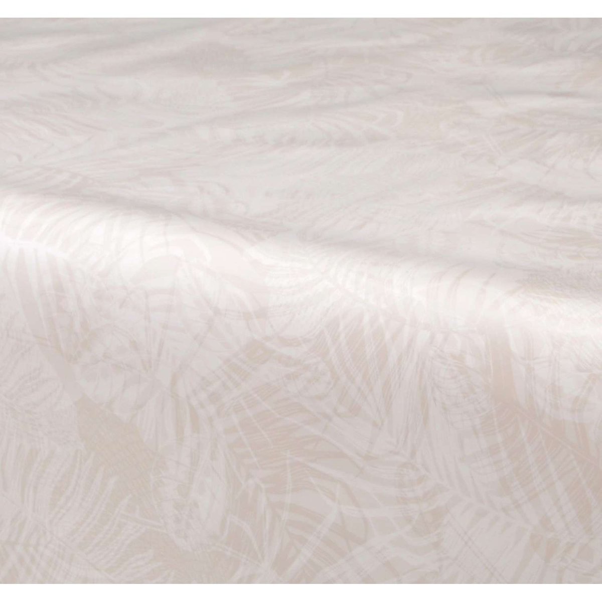 Nappe en toile cirée rectangulaire grand format VITALI beige, TOILINUX