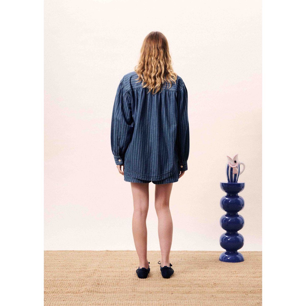 Short CHICAMIA bleu jean, FRNCH