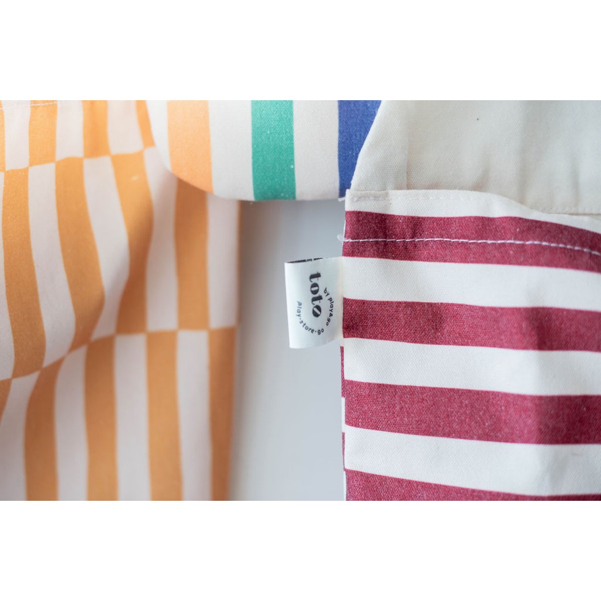 play&go - rangement mural & sac - bunny ecru/rouge, PLAY ET GO