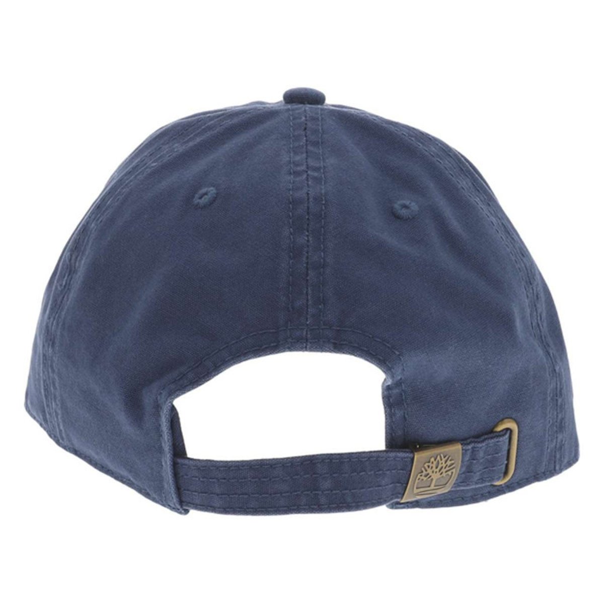 Casquette à coupe strapback en coton marine avec fermeture clip réglable marine, TIMBERLAND
