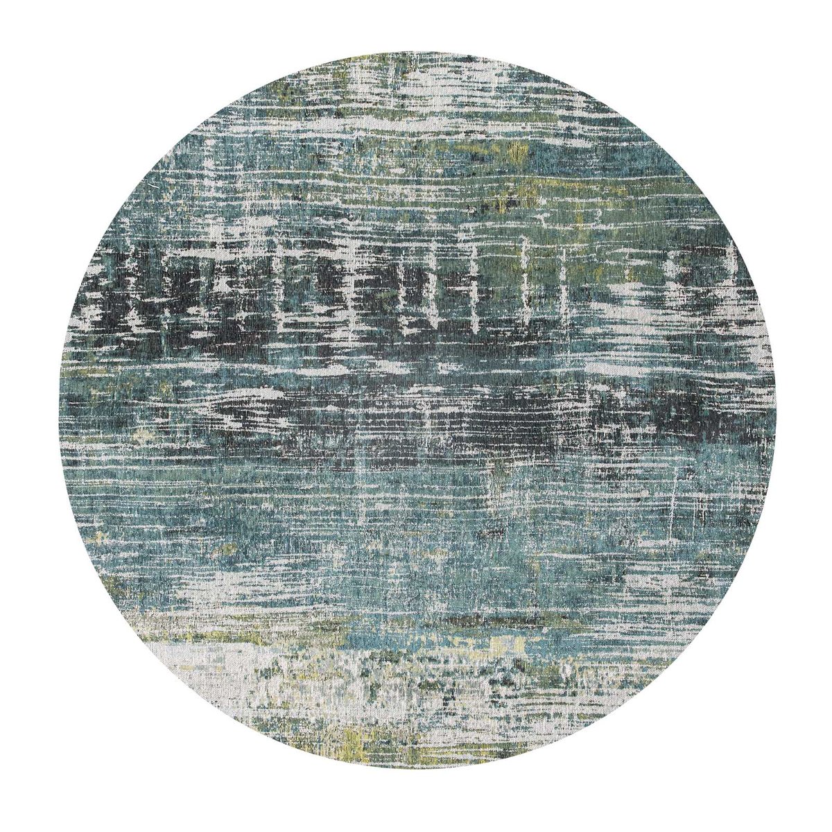 Tapis intérieur/extérieur tissé plat VALLEY BAY bleu, NOVATREND
