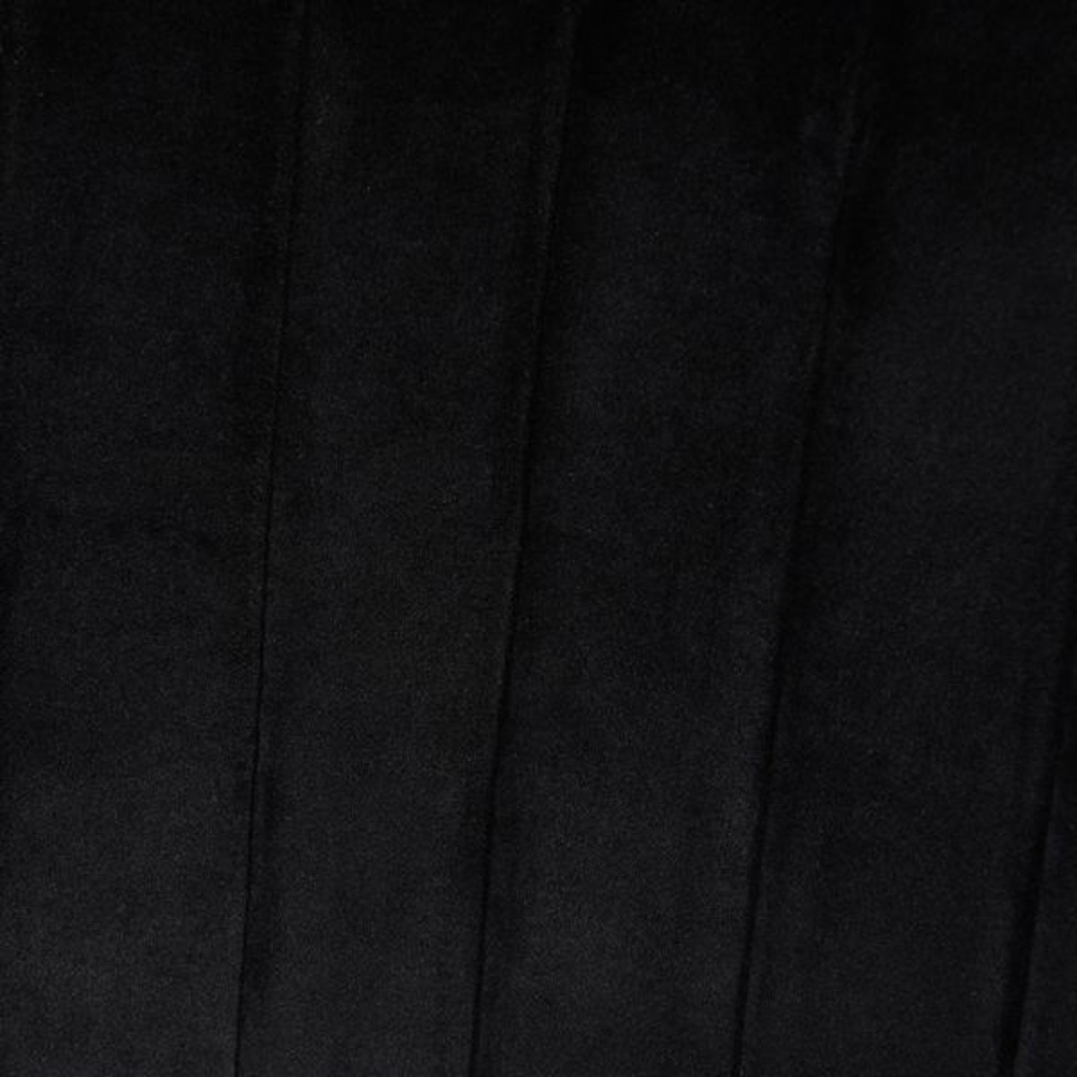 Fauteuil en velours noir, ZAGO