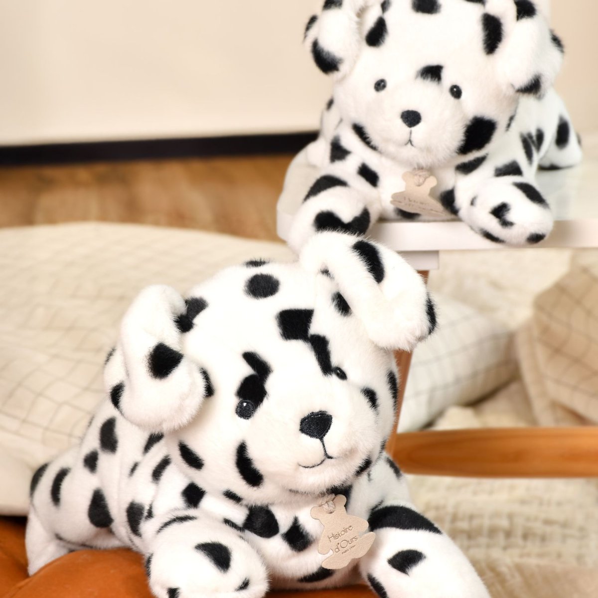 Peluche blanc, HISTOIRE D'OURS