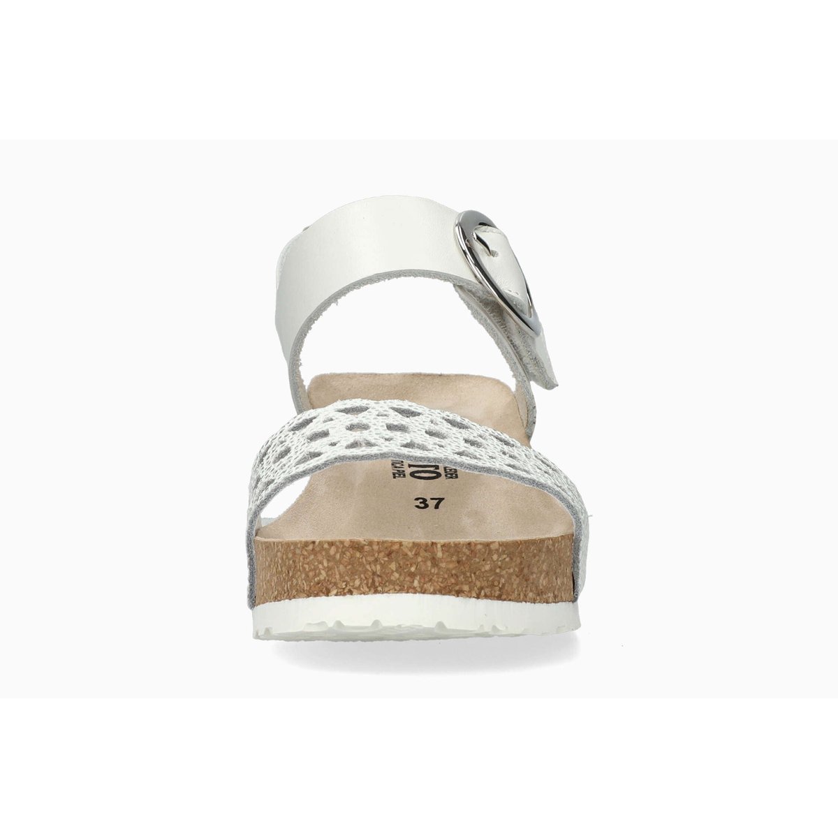 Sandales en cuir LEE gris silver p5147351, MEPHISTO