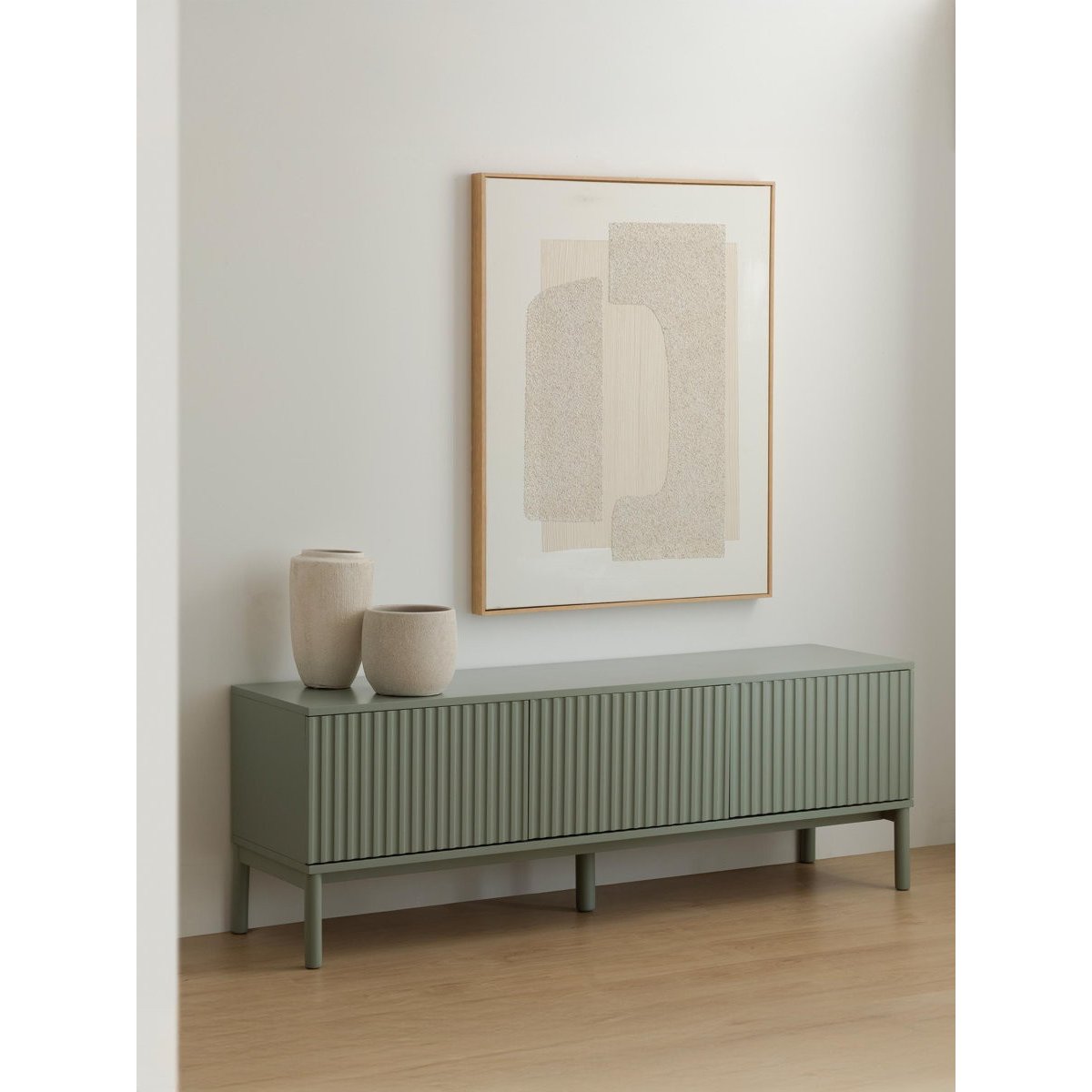 Meuble TV DM - MELTON vert, KENAY