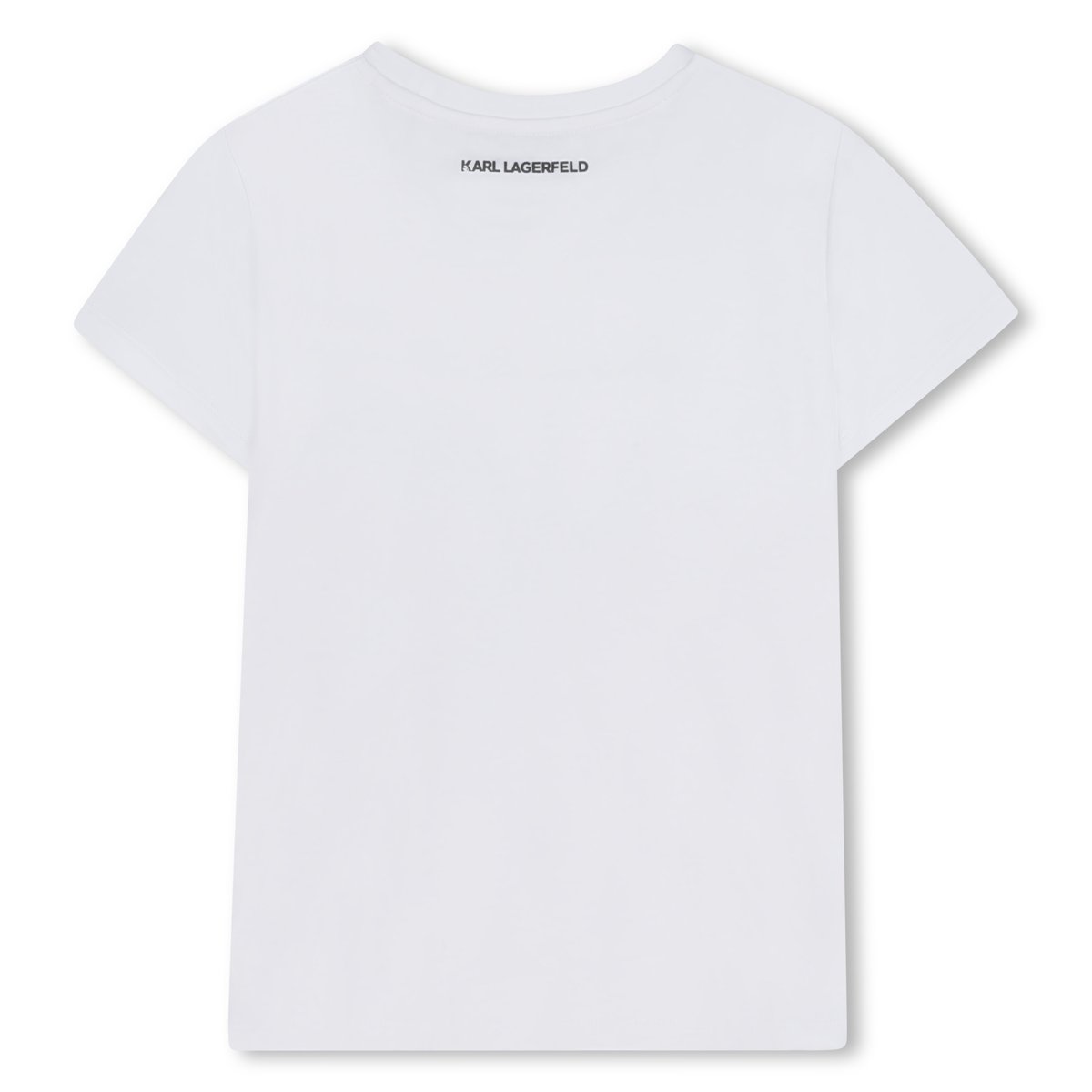 T-shirts à manches courtes blanc, KARL LAGERFELD KIDS