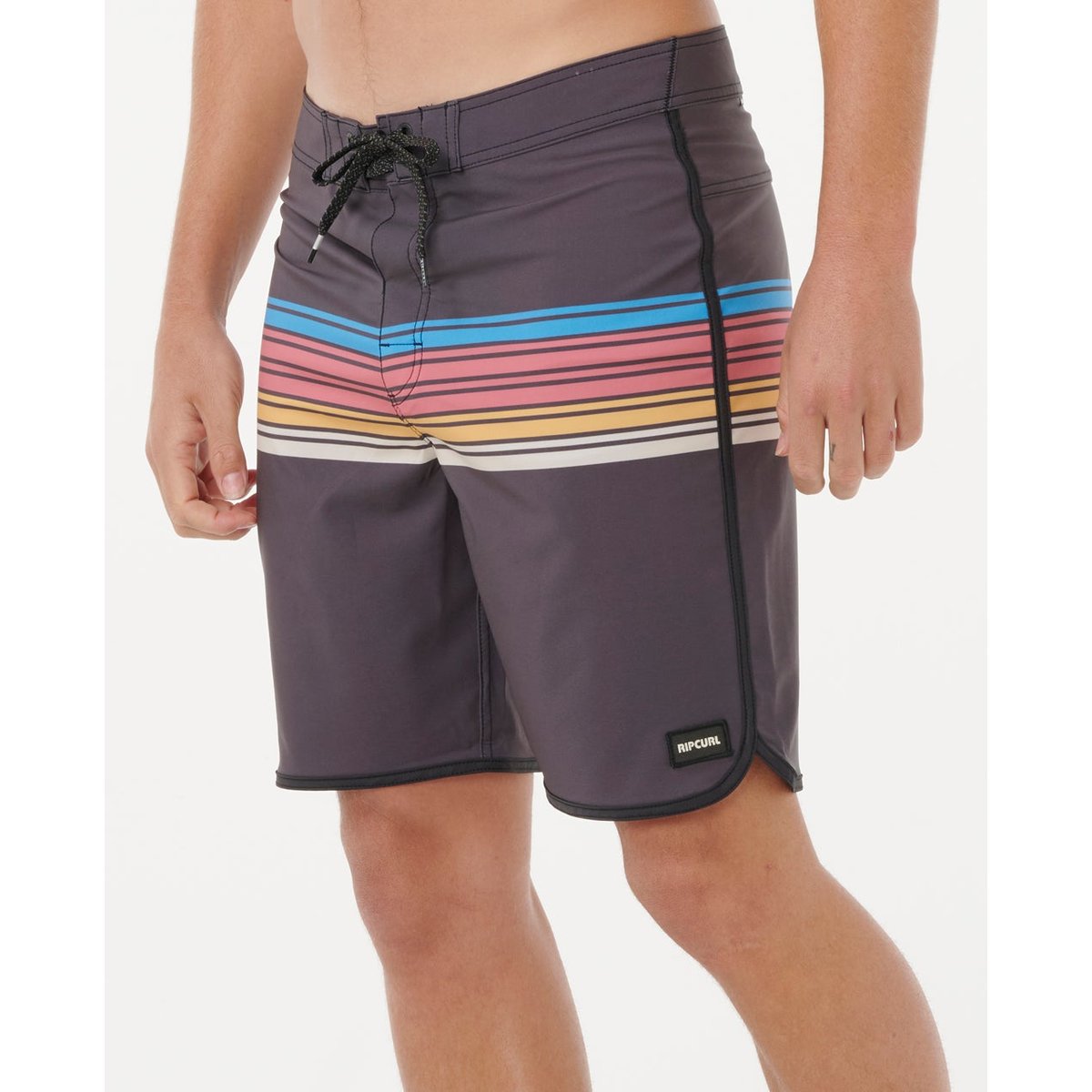 Boardshort MIRAGE SURF REVIVAL black wave, RIP CURL