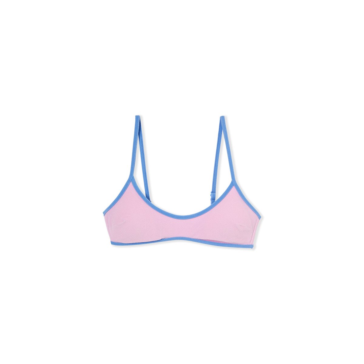 Haut de maillot de bain brassière FLOW rose, ETAM