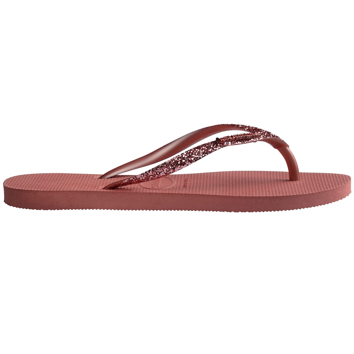 Infradito Slim Glitter II terracotta, HAVAIANAS