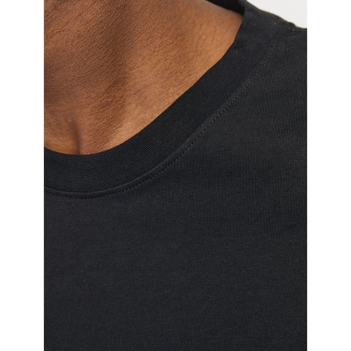 T-Shirt noire - black, JACK & JONES