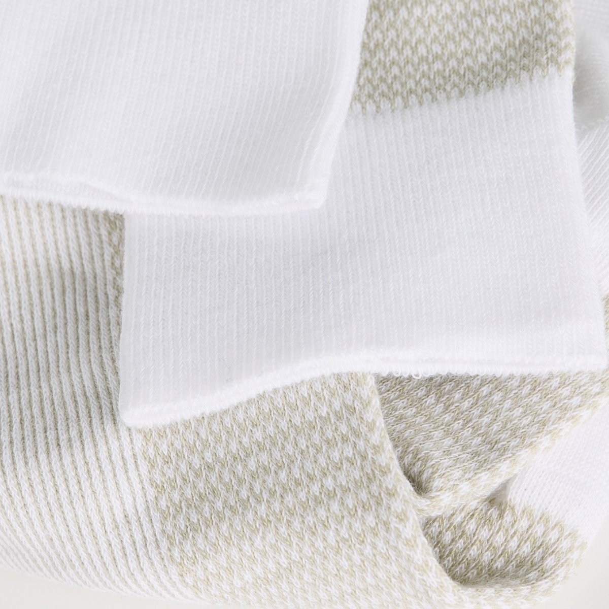 Chaussettes hautes La Mode gris clair, DIM