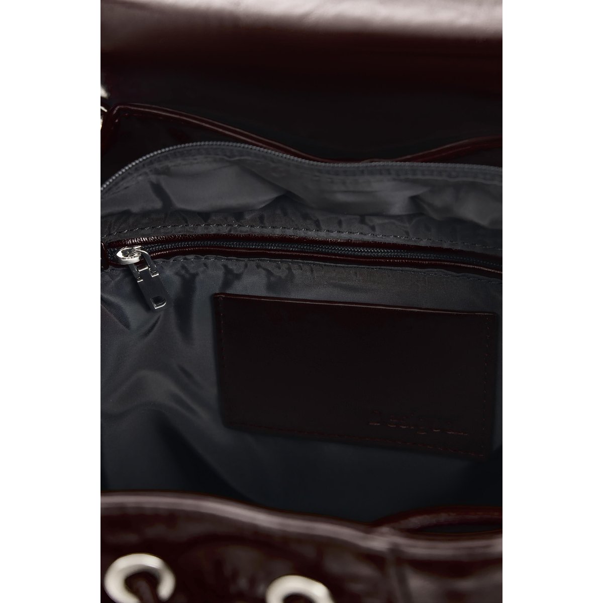 Petit sac à dos effet cuir rouge, DESIGUAL
