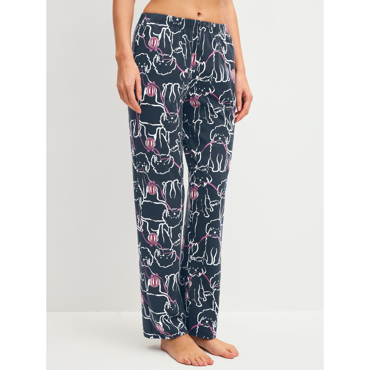 Coton PJ PARTY M&M bleu nuit, CALIDA