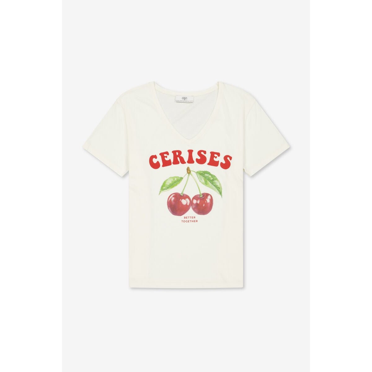 Tee-Shirt ALYNE off white, LE TEMPS DES CERISES