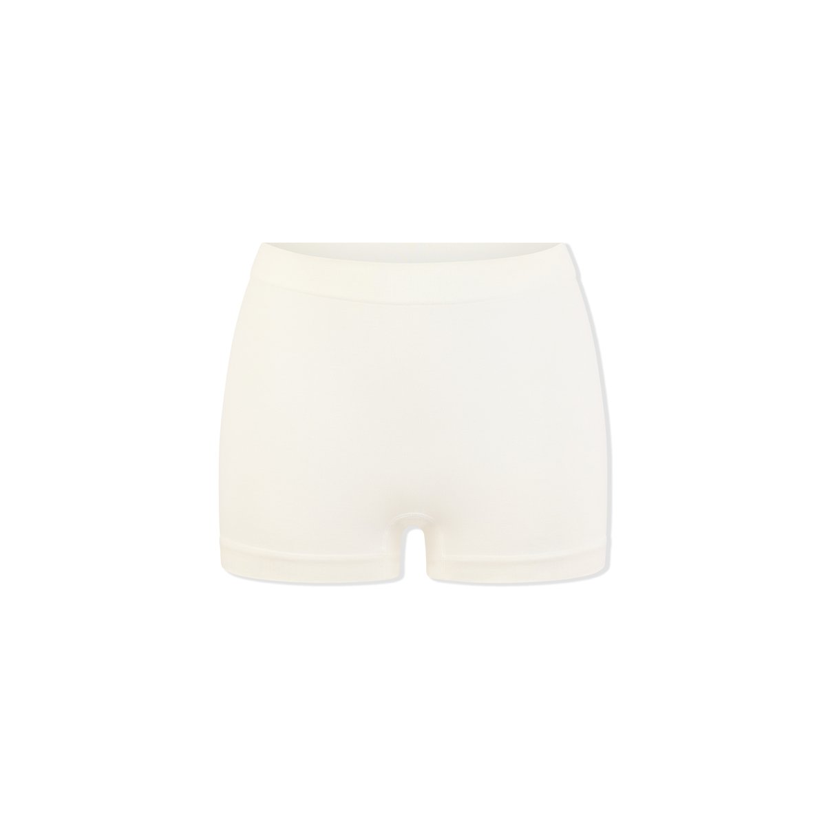 Short boyleg sans coutures en coton biologique AMANDE ecru, ETAM