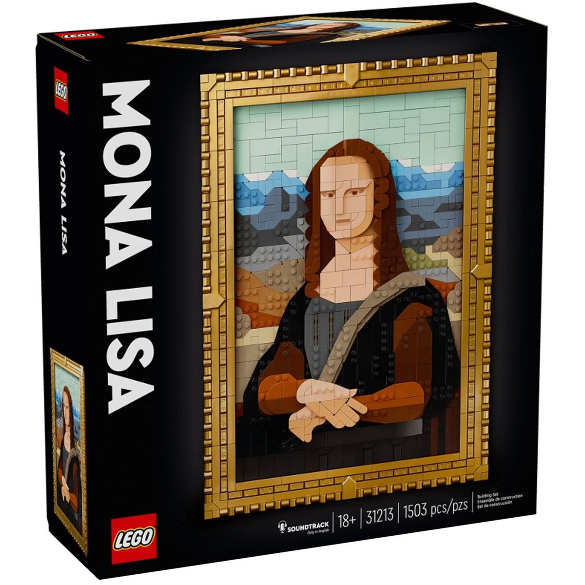 LEGO Art - Créez votre Chef-d'œuvre de La Joconde - 31213 couleur unique, LEGO