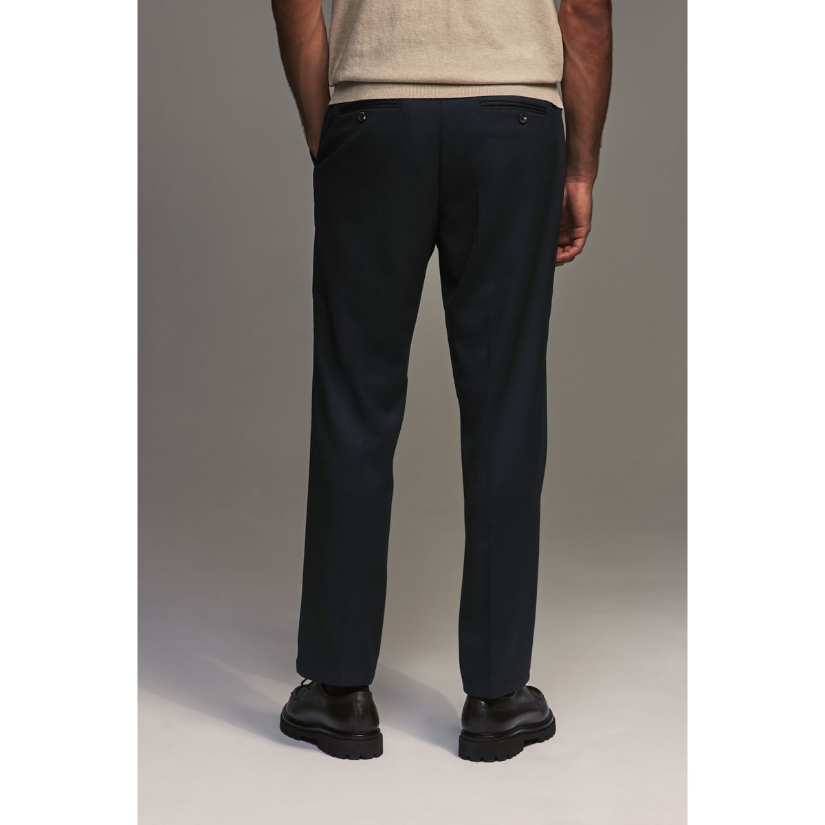 Pantalon intelligent bleu marine, NEXT