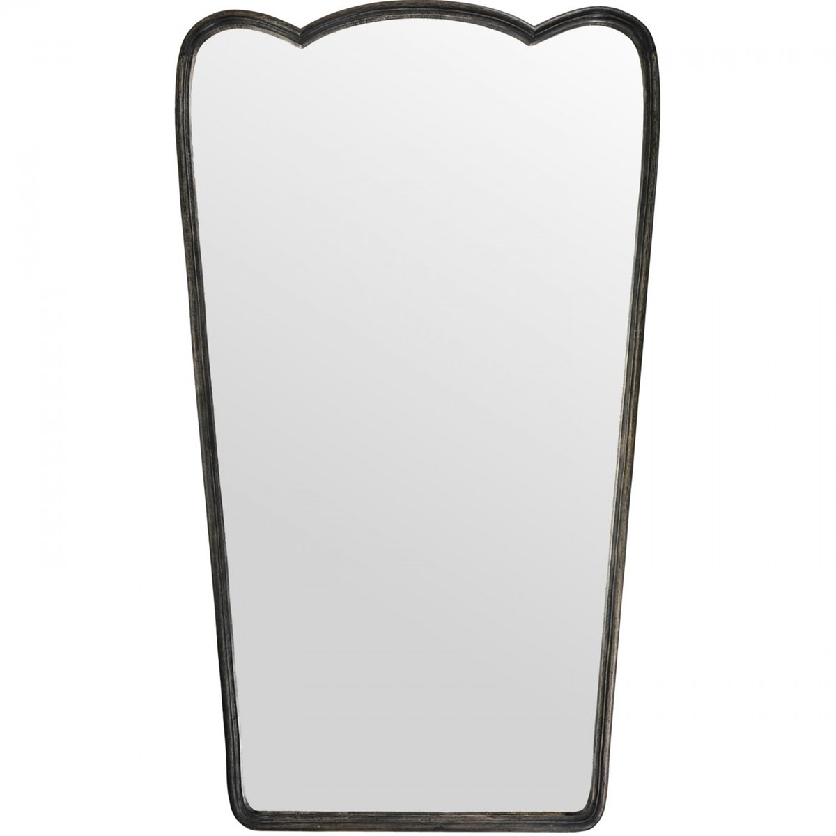 Miroir avec cadre en bois Jamp 180x105 cm noir, HOUSE DOCTOR