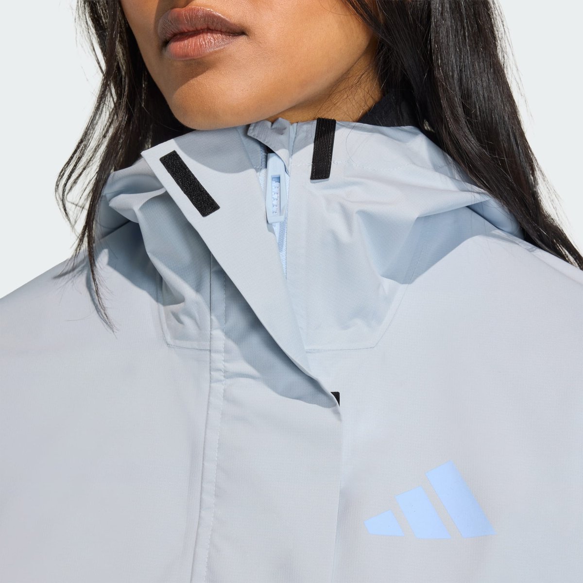 Anorak Terrex Xploric 2.5 À Couche Climaproof Anorak Terrex Xploric 2.5 À Couche Climaproof crystal sky / glow blue / ray blue, adidas Performance