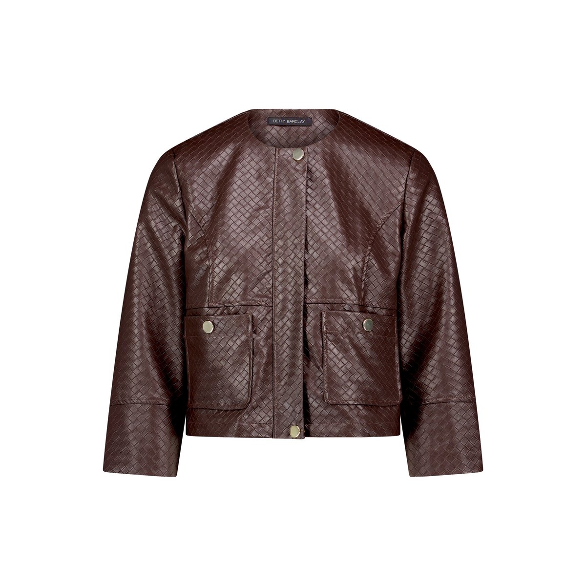 Veste blazer à poches plaquées muskat, BETTY BARCLAY