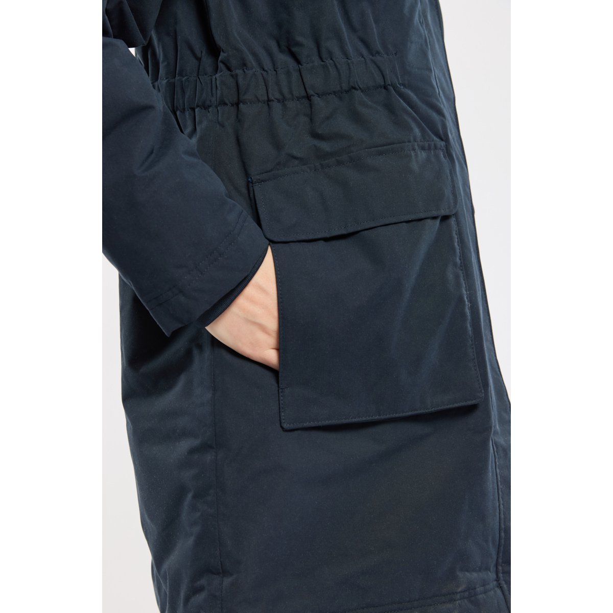 Parka coutures étanches BRAZZA navy, BERMUDES
