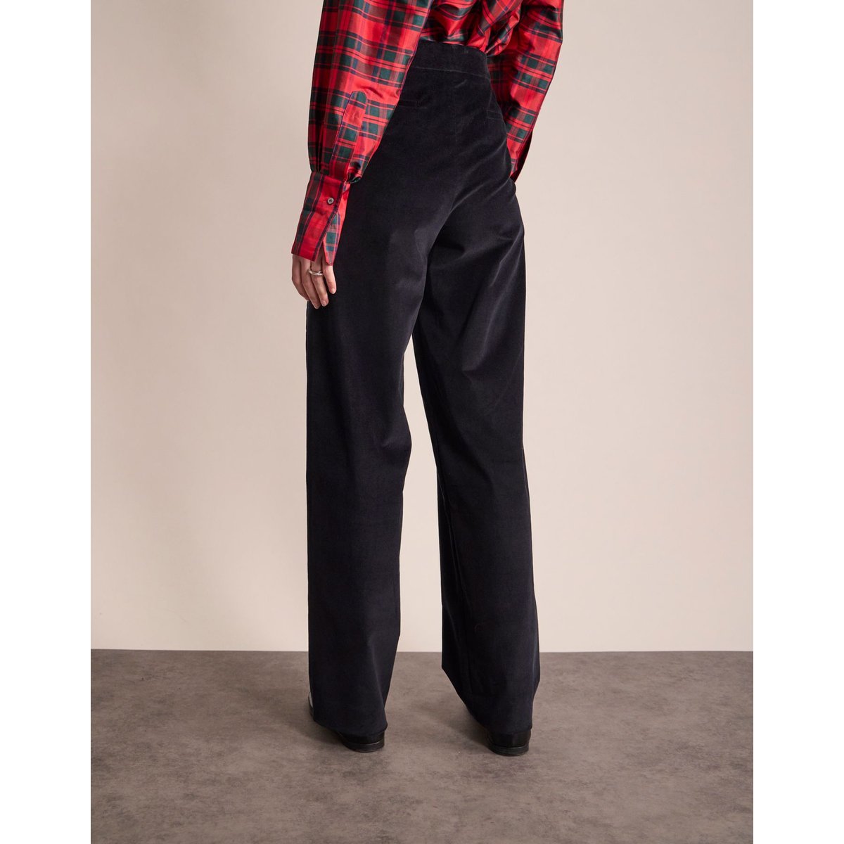 Pantalon Philo bleu marine, INES DE LA FRESSANGE PARIS