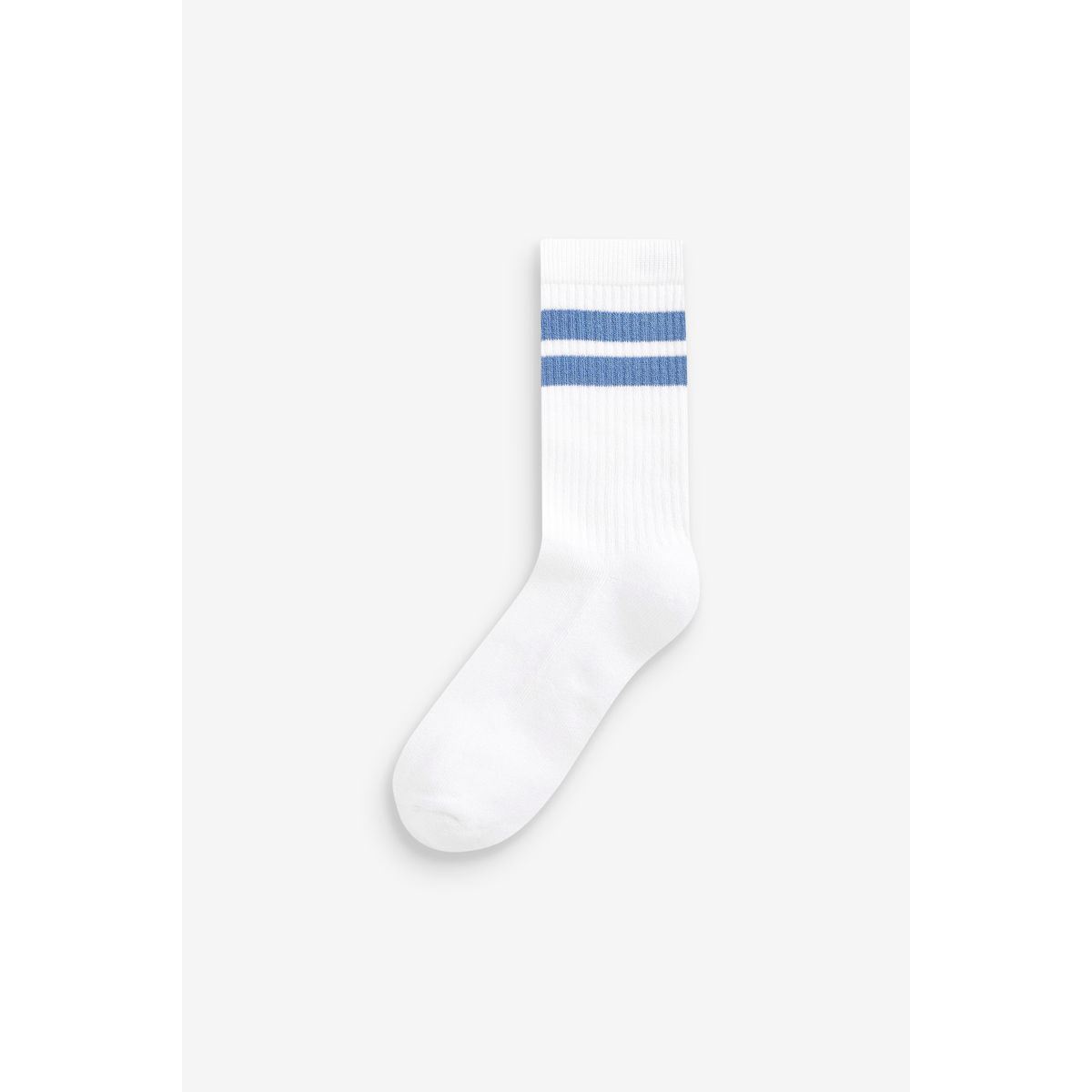 Chaussettes, lot de 5 blanc/bleu, NEXT